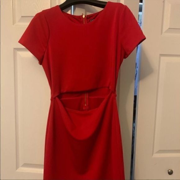 Express red dress - Picture 1 of 2